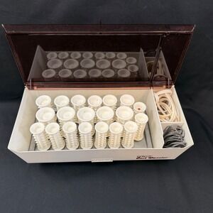 Vintage 80s Conair Curl Dazzler Electric Hair Roller Setter - Complete Working